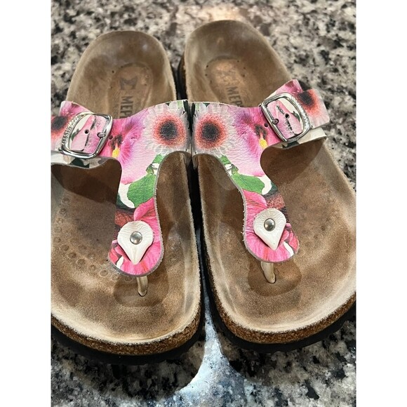 MEPHISTO air relax flower sandals size 38 - Picture 4 of 8